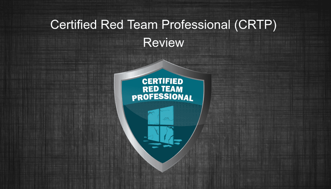 Certified Red Team Professional (CRTP) - Review